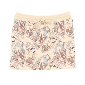 【二手】愛馬仕 HERMES Zouaves et Dragons Finesse 全印花棉質女裙