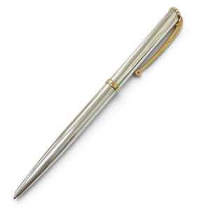 極美品□HERMES エルメス アレグロ SV925 ツイスト式 ボールペン シャープペンシル シルバー ゴールド 重量40g メンズ ケース付き 筆記確認済み