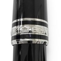 極美品□MONTBLANC モンブラン プラチナライン マイスターシュテュック クラシック ツイスト式 ボールペン ブラック シルバー ドイツ製 メンズ 筆記確認済み