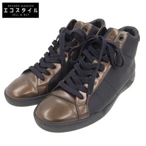 Hugo Boss 男士高筒運動鞋，ブラウンx 黑色，25 厘米，貨號 50321293，尺寸 40 [二手]