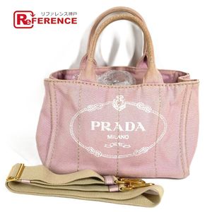 PRADA カナパ ロゴ MINI ミニ ハンドバッグ