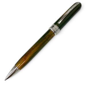 美品□Visconti ヴィスコンティ ヴァン・ゴッホコレクション 花魁 ツイスト式 ボールペン ステーショナリー グリーン系 メンズ 筆記確認済み