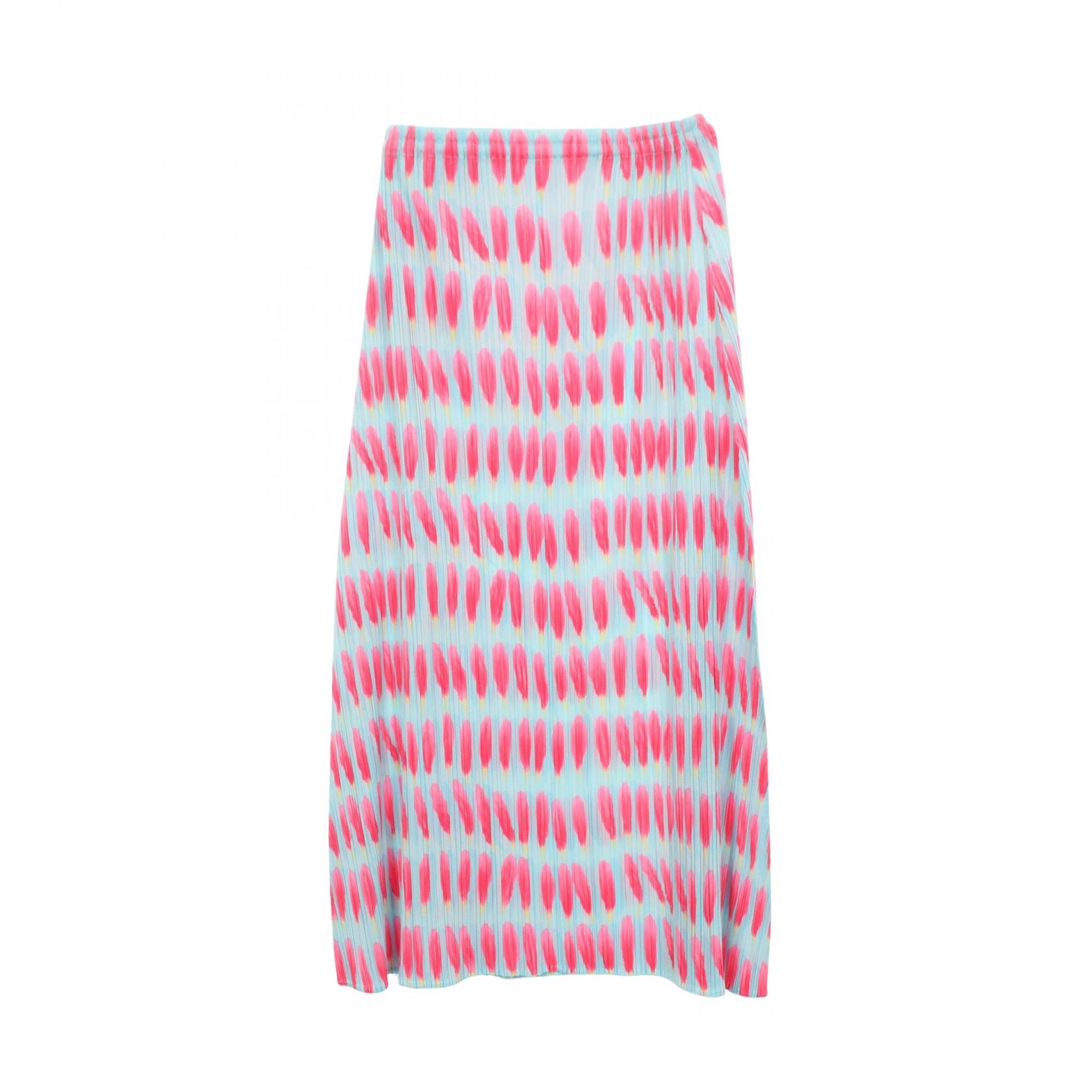 【二手】 PLEATS PLEASE褶襉半身裙，花瓣圖案，其他半身裙，女裝，二手 B
