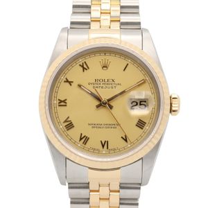 [Used] Rolex ROLEX Watch Datejust S-serial 16233 CH/RO K18 (Yellow Gold) Stainless Steel Datejust S-serial Men's Used A
