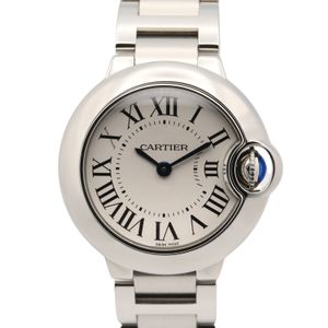 【二手】卡地亞 Ballon Bleu SM W69010Z4 銀色不鏽鋼女錶