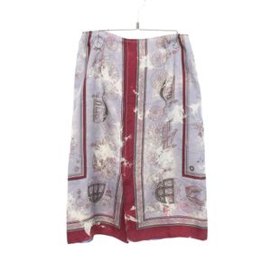 【二手】Tao Comme des Garçons 真絲半身裙，全印花，女款，二手 B