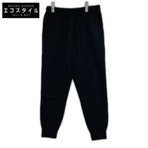 Drawer 6514-105-1022 Black Wool Cashmere Drawstring Knit Easy Pants Size 1 [Used]