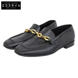 Jimmy Choo Diamond Tilda Loafers, Women's, Black, Size 34 (Used)