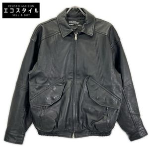 Avirex 783-5950024 Black Leather CWU Blouson M [Used]