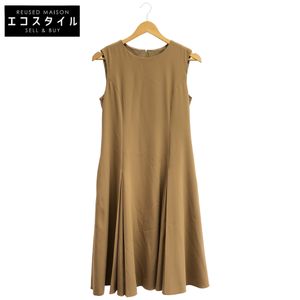 Foxey 2024 model 44209 Beige Dress Silvia Pleated One-Piece Dress Size 40 [Used]