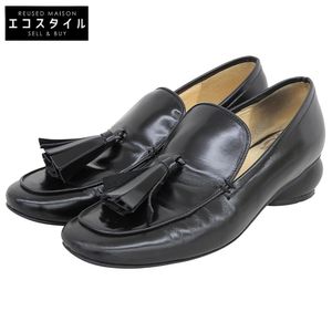 Akira Naka Kalmia Tassel Loafers, Women's Shoes, Black, Size 38, SW2208, Size 38 [Used]