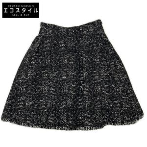 Christian Dior 4C21354F1312 黑色棉質裙 36碼 [二手]
