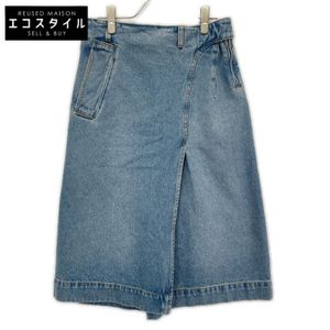 Victoria Beckham 1125DSK006000A 藍色 25SS 側拉鍊牛仔裙 40 碼 [二手]