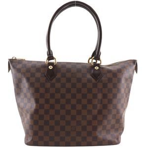 LOUIS VUITTONSaleya MM 手提包 N51182 Damier 帆布 2008 FL4018 單肩包/手提包 拉鍊 SaleyaMM 女士 [二手]