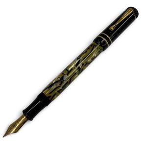 美品▼MONTBLANC モンブラン ヴィンテージ 1994年製 作家シリーズ1994 オスカー ワイルド ペン先18K Bニブ 20000本限定 01326/20000 ホワイトスター 万年筆 ブラック 重量33.69g メンズ