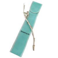 티파니(TIFFANY&Co.) 스트로 몽키 모티프 원숭이 빈티지 실버 925 실버 0405【중고】