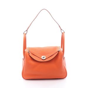 [중고] Hermes 에르메스 숄더백 린디30 푸(Feu) 여성용 Used B
