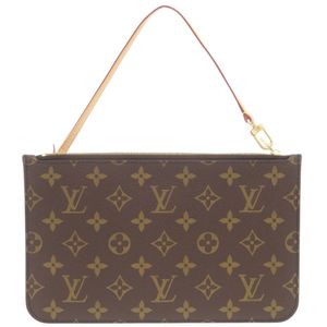 路易威登 Neverfull 手拿包，適用於 MM/GM 手袋，Monogram 圖案，LV 1536 [二手]LOUIS VUITTON