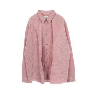 [Used] Hermes HERMES Sellier Button Long Sleeve Cotton Shirt Women's Used A
