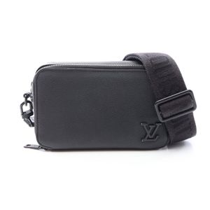 [Used] Louis LOUIS VUITTON Alpha Wearable Wallet ALPHA Bag LV Aerogram M59161 Noir ALPHA Alpha Wearable Wallet