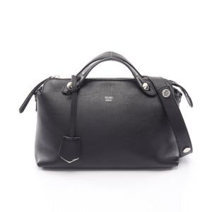 【二手】Fendi FENDI BY THE WAY 中 2WAY 手提包 8BL124 黑色皮革 女士二手 A