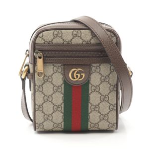 [중고] Gucci 구찌 숄더백 오피디아 GG 수프림 59812796IWT8745 PVC 코팅 캔버스 레더 숄더백 유니섹스 신품
