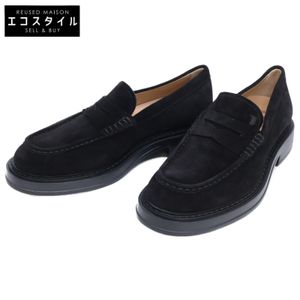 Tod's 與 Ron Herman 聯名款（Ron Herman 合作款）[近全新] 超輕麂皮莫卡辛樂福鞋，7 號 [二手]