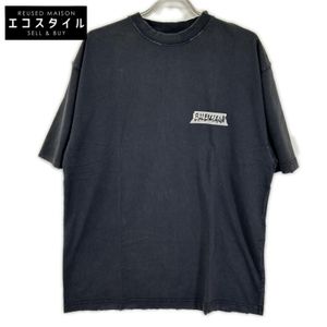 Balenciaga 25週年紀念款 764235 膠帶破損T卹 XS碼 [二手]