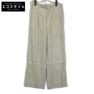 Drawer White Wide Tuck Pants, Size 34 [Used]