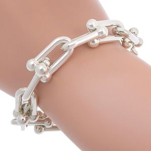 TIFFANY & Co. HardWear Large Link 手链 Large 16 Links 925银 约71.7g 中性款【二手】