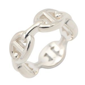 【二手】愛馬仕 (HERMES) Enchainée PM 戒指，925 純銀，男女通用，二手