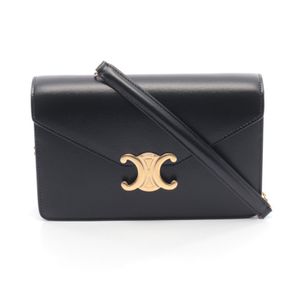 [Used] Celine CELINE Shoulder Bag 10L033DPV38NO Leather Shoulder Bag Women's New