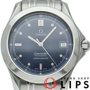 OMEGA 씨마스터 120M 오토매틱 36mm 2501.80 SS 남성용 시계 블루 폴리싱 완료 최상급 컨디션 【중고】