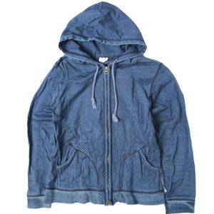 BEAMS BOY Indigo-dyed Sweat Zip-Up Hoodie 1314-0954-509 ONE SIZE Indigo Separate Pocket Top [Used] [BEAMS BOY]