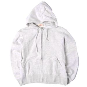 BEAMS BOY Separate Pocket Sweat Zip-Up Hoodie FC-B20 0 (ONE SIZE) Heather Grey Fleece Lined Top [Used] [BEAMS BOY]