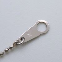 Celine Triomphe Necklace, Pt900 Platinum, Pt850 Platinum, Approx. 8.8g [Pre-owned]