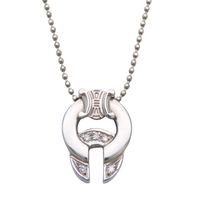 Celine Triomphe Necklace, Pt900 Platinum, Pt850 Platinum, Approx. 8.8g [Pre-owned]