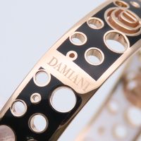 Damiani 다미아니시마 뱅글 K18 핑크 골드 다이아몬드 약 14.3g 【중고】