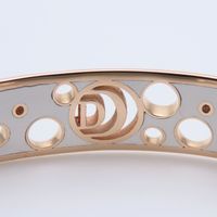 Damiani 다미아니시마 뱅글 K18 핑크 골드 다이아몬드 약 14.3g 【중고】