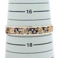 Damiani 다미아니시마 뱅글 K18 핑크 골드 다이아몬드 약 14.3g 【중고】