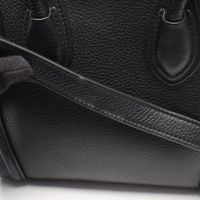 [Used] CELINE Luggage Nano Shopper 2-Way Leather Handbag for Women - Used B