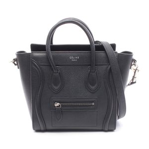 【二手】Celine CELINE手提包 Luggage Nano Shopper 2WAY 皮革 Luggage Nano Shopper 女款二手 B