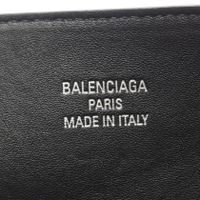 [Used] BALENCIAGA Bel Air Tote Bag 805481 Black Leather Carryall Bag Medium Women's Used A