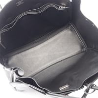 [Used] BALENCIAGA Bel Air Tote Bag 805481 Black Leather Carryall Bag Medium Women's Used A