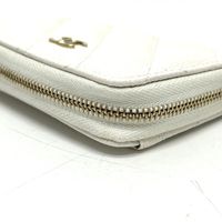 CHANEL Matelassé Coco Mark Classic Zip Coin Case