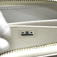 CHANEL Matelassé Coco Mark Classic Zip Coin Case
