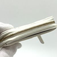 CHANEL Matelassé Coco Mark Classic Zip Coin Case