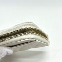 CHANEL Matelassé Coco Mark Classic Zip Coin Case