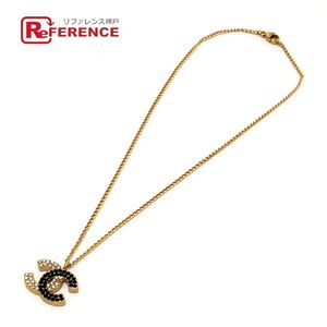 CHANEL 03C Coco Mark Rhinestone Necklace