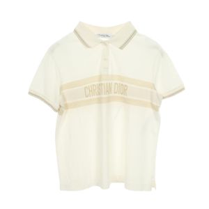 [Used] Dior Polo Shirt Logo Cotton Polo Shirt Women's Used A